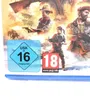 The image shows artwork from a video game, featuring several characters in action poses, with game rating icons prominently displayed. Produktbild-Vorschau