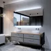 Badspiegel mit LED Beleuchtung - Hobart - 130 cm, 50 cm Produktbild-Vorschau 4