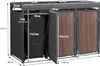 ML-Design Mülltonnenbox 3er mit Pflanzdach, Produktbild-Vorschau 7