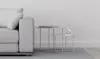 Lampka stołowa designerska srebrna wbudowany LED 4.8W Anais Podgląd zdjęcia produktu 7