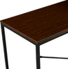 SVITA combo1 Regal-Schreibtisch Nussbaum-Optik schwarze Produktbild-Vorschau 3