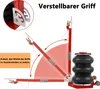 Cric pneumatique XINZI 3T (6600 lbs) - rouge, 3 airbags + Voir les images du produit 7