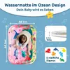 Mallie® Rosa Violett Wassermatte Baby BPA Frei 66 x 50 cm I Produktbild-Vorschau 5
