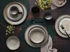 Kombiservice 16-teilig - für 4 Personen - Beige - Schwarz - Produktbild-Vorschau 3