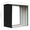 Capannone in Acciaio Zincato 172x91x154 cm Antracite Anteprima dell’immagine prodotto 5