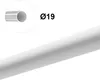 MDEKOR Metallrohr für Gardinenstange, 19 mm, Weiß Glänzend, Produktbild-Vorschau 4