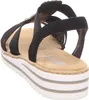 Rieker Keilsandaletten Damen 31373730393531 Schwarz 40 EU Produktbild-Vorschau 79