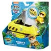A toy vehicle and figure in its packaging, with jungle-themed graphics. Náhled obrázku produktu