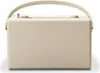 A cream-colored radio with a handle on a white background. Anteprima dell’immagine prodotto