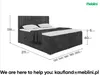 MEBLINI Boxspringbett mit Bettkasten - Gepolstert Produktbild-Vorschau 7