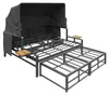 Gartenlounge-Set für 2-4 Personen - Sonnenliegen mit Produktbild-Vorschau 18