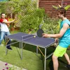 COSTWAY Prenosná súprava na stolný tenis, priestorovo Náhľad obrázku produktu 2