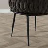 Bronx71 Esszimmerstuhl River Chenille braun Produktbild-Vorschau 15