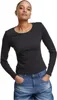 Urban Classics Langarmshirt Damen Ladies Heat Slim Produktbild-Vorschau 3