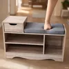 Schuhschränke Eiche farbe 80x30x52 cm, Schuhbank mit Produktbild-Vorschau 13