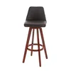 2er-Set Barhocker HWC-C43, Barstuhl Tresenhocker, Holz Produktbild-Vorschau 4