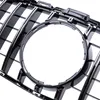 Grille de calandre sport noire chromée pour Mercedes Classe Voir les images du produit 3