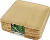 PAPSTAR Teller pure 85514 25x25x1,9cm eckig Holz 25 Produktbild-Vorschau 4