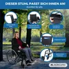 Mobiclinic Rollstuhl faltbar leicht Selbstfahrend Produktbild-Vorschau 6
