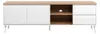 CALICOSY - Meuble TV 2 portes, 2 niches et 2 Voir les images du produit 1