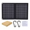 10W Tragbar Solarpanel Faltbar Solar Ladegerät USB-C/USB Produktbild-Vorschau 10
