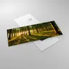 Bilder auf glas - Wald grün Sonnenstrahlen Natur - 120x50cm Produktbild-Vorschau 2