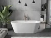Mexen Flavia freistehende Badewanne 170 x 75 cm, weiß, Produktbild-Vorschau 2