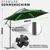 SWANEW 3m Parasole UV40+ Camping Pendulum Umbrella Pavilion Anteprima dell’immagine prodotto 2