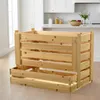 Mucola caisse à pommes de terre en bois 58x38x42 cm caisse Voir les images du produit 4