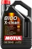 Motul 8100 X-clean 5W-40 5 Liter Kanister Reifen Produktbild-Vorschau 1