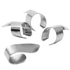 vhbw 4x Finger-Pick Set - 3x Fingerpick, 1x Daumenpick für Produktbild-Vorschau 2