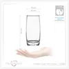 PLATINUX Trinkgläser aus Glas Set 6 Teilig 350ml geformter Produktbild-Vorschau 5