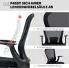 Fortuna Lai Chaise de bureau réglable en hauteur Chaise de Voir les images du produit 7