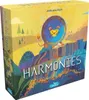 The image shows the front and side of a board game box with colorful artwork. Produktbild-Vorschau