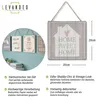 5er Set Wandbilder 20x20cm Motivationsbilder Shabby Chic Produktbild-Vorschau 2
