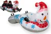 lUGE GONFLABLE 2 PERSONNES TOBOGGAN BONHOMME DE NEIGE Voir les images du produit 2