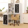Klappbarer PC-Schreibtisch mit 9-stufigem Bš¹cherregal aus Produktbild-Vorschau 2