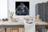 MuchoWow® Poster Ein Gorilla schaut eindrucksvoll in die Produktbild-Vorschau 3