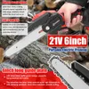 elektryczna piła łańcuchowa 21 V 6 cali i sekator Podgląd zdjęcia produktu 10