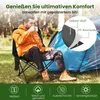 Skládací kempingová židle COSTWAY, polstrovaná skládací Náhled obrázku produktu 4