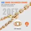 Ratschen-Kettenbinder - Schwerlast-Lastbinder 5/16"-3/8" Produktbild-Vorschau 3