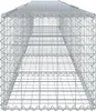 vidaXL Gabion z pokrywą 600x50x50 cm Ocynkowane żelazo Podgląd zdjęcia produktu 4
