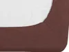 Exklusives Frottee-Bettlaken, dunkelbraun, 180 x 200 cm Produktbild-Vorschau 3