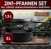GUSSKÖNIG Holandská trouba - 2 v 1 litinový hrnec na pečení Náhled obrázku produktu 2