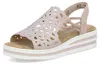 Rieker Damen Hochfront Sandale mit Strass Plateau und Produktbild-Vorschau 14
