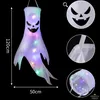 Halloween-decoratieve geesten met ledlicht - Set van 3 - Productafbeelding-voorbeeld 2