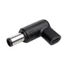 A black adapter with a silver connector on one end and a USB-C connector on the other, shown against a white background. Náhled obrázku produktu