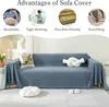 Sofa Überwurfdecke 1/2/3/4 Sitzer Chenille Sofa Produktbild-Vorschau 5