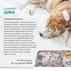 LUNA wasserdichtes Hundebett 70x60x5 cm Polyurethanschaum Produktbild-Vorschau 2