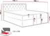 MIRJAN24 Boxspringbett Paros, Ehebett mit zwei Bettkästen Produktbild-Vorschau 4